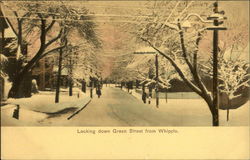 Looking Down Green Street from Whipple Looking Down Green Street from Whipple