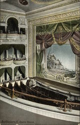 Opera House Interior Brattleboro, VT Postcard Postcard