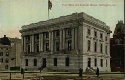 Post Office and Custom House Burlington, VT Postcard Postcard