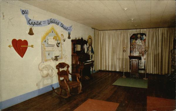The Old Capitol Wedding Chapel, Old Capitol Saloon Virginia City Nevada