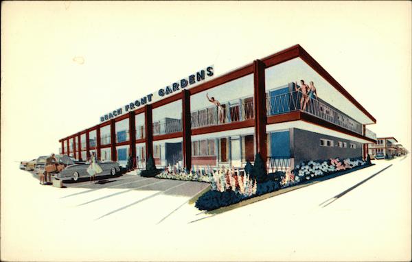 Beach Front Gardens Atlantic City New Jersey