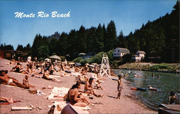 Monte Rio Beach California