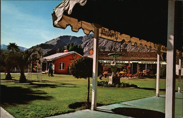 Patio Shops on South Palm Canyon Drive Palm Springs California