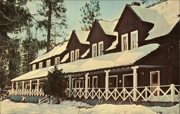 Mother Lode Country, Pinecrest Lodge in skiing season California