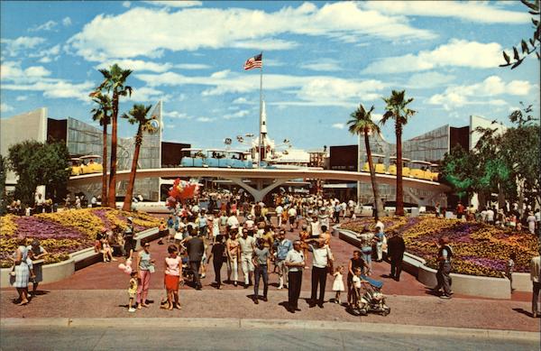 Tomorrowland Entrance Anaheim California Disney