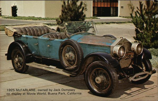1925 McFarlane Vehicle Oakland California