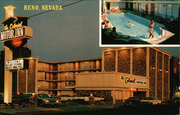 The Colonial Motor Inn Reno Nevada