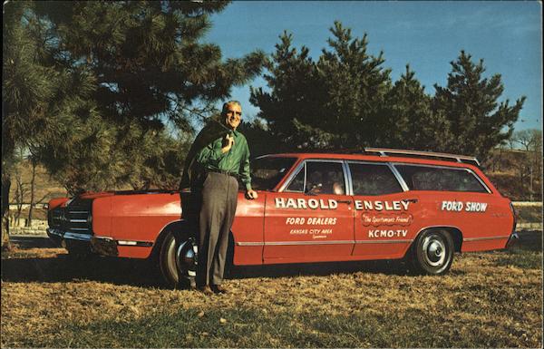 Harold Ensley, Champion KCMO-TV5 and KCMO Radio 81 Fishing and Hunting Personality
