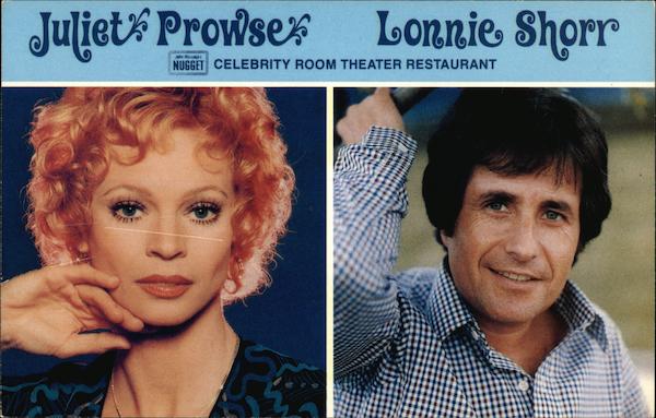 Juliet Prowse and Lonnie Shorr Celebrities