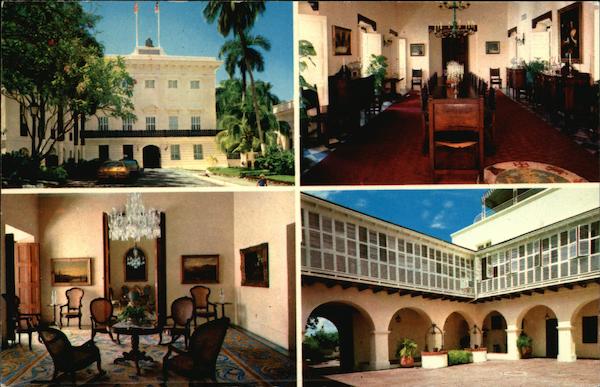 Executive Mansion, La Fortaelaza San Juan Puerto Rico