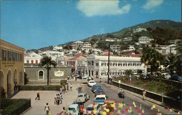 Main Street, St. Thomas, U.S. Virgin Islands Caribbean Islands