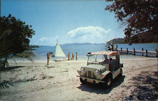 Beautiful Pineapple Beach St. Thomas, U.S. Virgin Islands