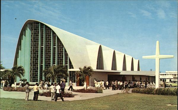 Church Santa Maria Reina at Catholic University Ponce Puerto Rico