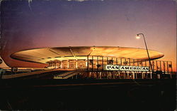 Pan American Terminal - New York International Postcard Postcard
