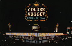 The Million Dollar Golden Nugget Gambling Hall Saloon and Restaurant Postcard