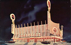 The All New Horseshoe Hotel and Casino, Downtown Las Vegas Postcard