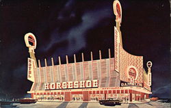 The All New Horseshoe Hotel and Casino, Downtown Las Vegas Nevada Postcard Postcard