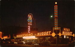 Nugget Carson City, NV Postcard Postcard