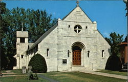 The Majestic Stone Architecture of St. Mary's Roman Catholic Church Springfield, VT Postcard Postcard