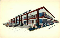 Beach Front Gardens Postcard