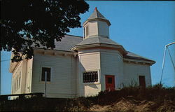 Knights Ferry School California Postcard Postcard