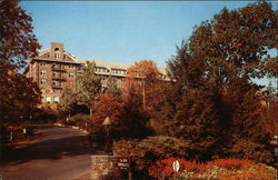 Entrance to The Inn Postcard