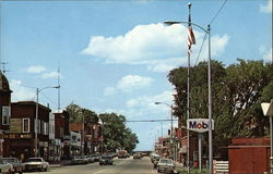 Street Scene Postcard