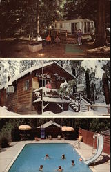 Sugarpine Campground and Trailer Park Postcard