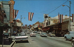 Street Scene Sonora, CA Postcard Postcard