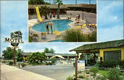 Frontier Motel Anaheim, CA Postcard Postcard