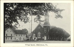 Village Square Postcard