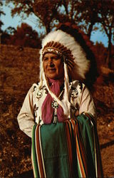 Tama 4, One of the 500 Descendants of the Sac and Fox Indians Postcard