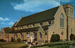 St. James Roman Catholic Church Ventnor City, NJ Postcard Postcard