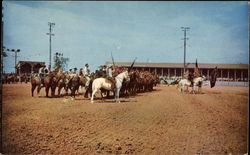 Sidney, Iowa Rodeo Postcard