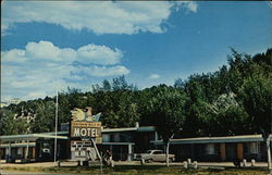 Golden Hand Motel Postcard