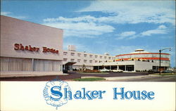 Shaker House Motor Hotel Postcard