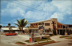 Jewel Palms Motor Hotel Vero Beach, FL Postcard Postcard