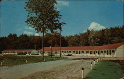 Century Motel Epoufette, MI Postcard Postcard