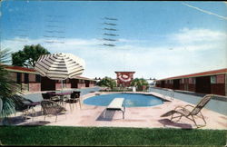 Melrose Tourist Hotel Lake Charles, LA Postcard Postcard