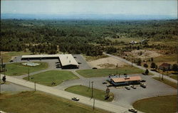 Landmark Motor Lodge Glens Falls, NY Postcard Postcard