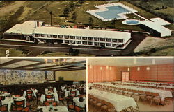 The Concord Motel Pemberton, NJ Postcard Postcard