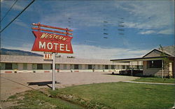 New Western Motel Postcard