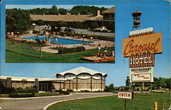 Carousel Inn London, ON Canada Ontario Postcard Postcard