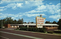 Howard Hughes Motor Lodge Greenfield, IN Postcard Postcard