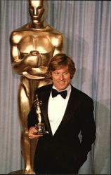Robert Redford award photo Postcard
