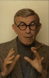 George Burns Postcard
