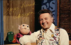 The Award Winning Canyon Kid's Corner and Host Jim Henry Movie and Television Advertising Postcard Postcard