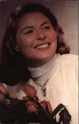 Ingrid Bergman Postcard