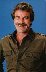 Tom Selleck Postcard