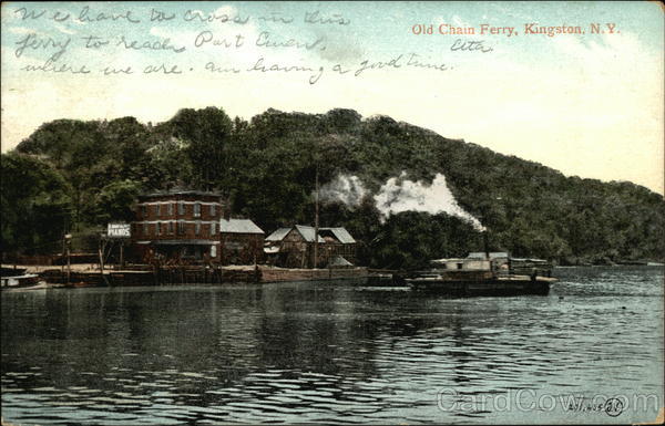 Old Chain Ferry Kingston New York